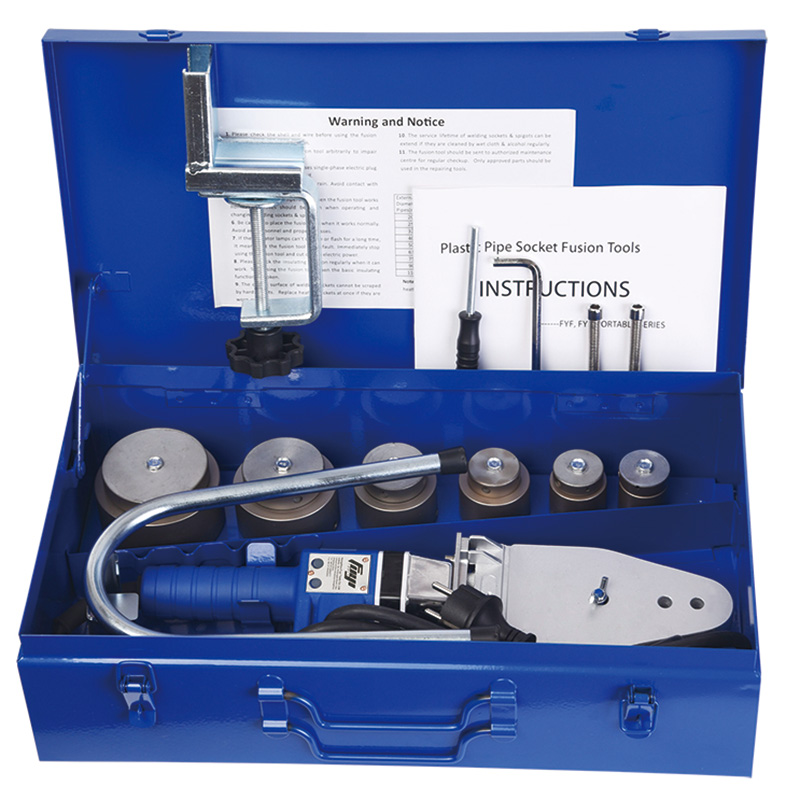 FYF63 vakiolämpötilainen hylsy muovinen PPR-putkihitsauskone